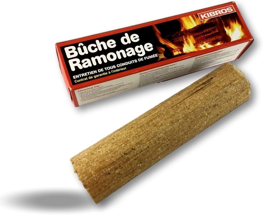 Kibros Tronco deshollinador químico chimenea insert estufa caldera hogares | Válido para todo conducto de humos, eficacia total en 15 días, para chime